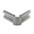 Flexible Fabricated External Armco Barrier Corner Galvanised Steel