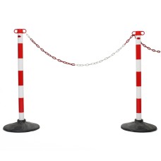 JSP Post And Chain Barrier Kit - Multiple Colours