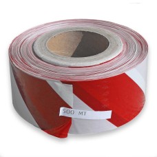 Striped Barrier Tape - Non-Adhesive - 500 Metre Roll