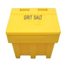 200L Grit Bin In Yellow - Medium Size With Forklift Slots