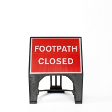 Footpath Closed Sign - Q-Sign