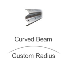 Curved Impact Barrier Beam - Custom Radius