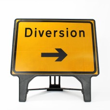 Diversion Right Sign - Q-Sign