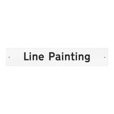 Line Painting Supplementary Plate - Q-Sign - Clearance