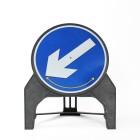 Keep Left / Right Sign Reversible - Q-Sign
