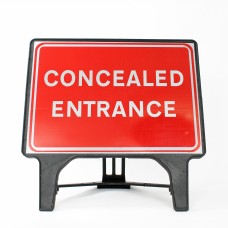 Concealed Entrance Sign - Q-Sign