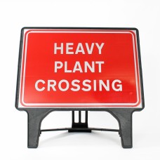 Heavy Plant Crossing Sign - Q-Sign