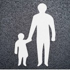 Mother & Child Thermoplastic Road Marking