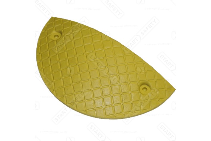 Yellow Speed Bump Shoulder Section 50mm / 75mm