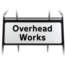 Overhead Works Supplementary Plate - Metal Sign