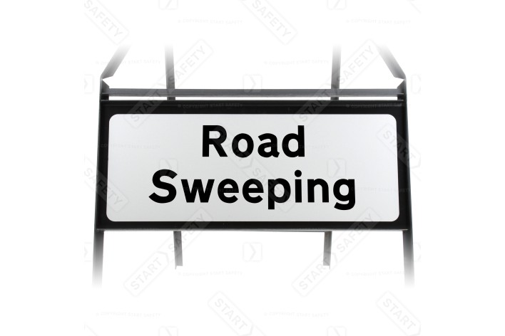 Road Sweeping Supplementary Plate - Metal Sign