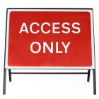 Access Only Sign - Zintec Metal Sign Face | 1050x750mm