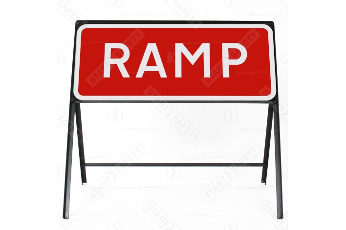 RAMP - Metal Sign Face 7013a