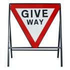 Give Way Sign - Zintec Metal Sign Face Dia 602 | 750mm