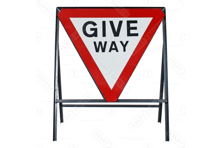 Give Way - Metal Sign Face 602