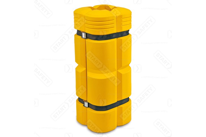 Traffic Line Plastic Column Protector Yellow
