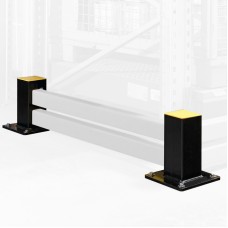 Black Bull Low-Level Flexible Impact Protection Barrier Posts
