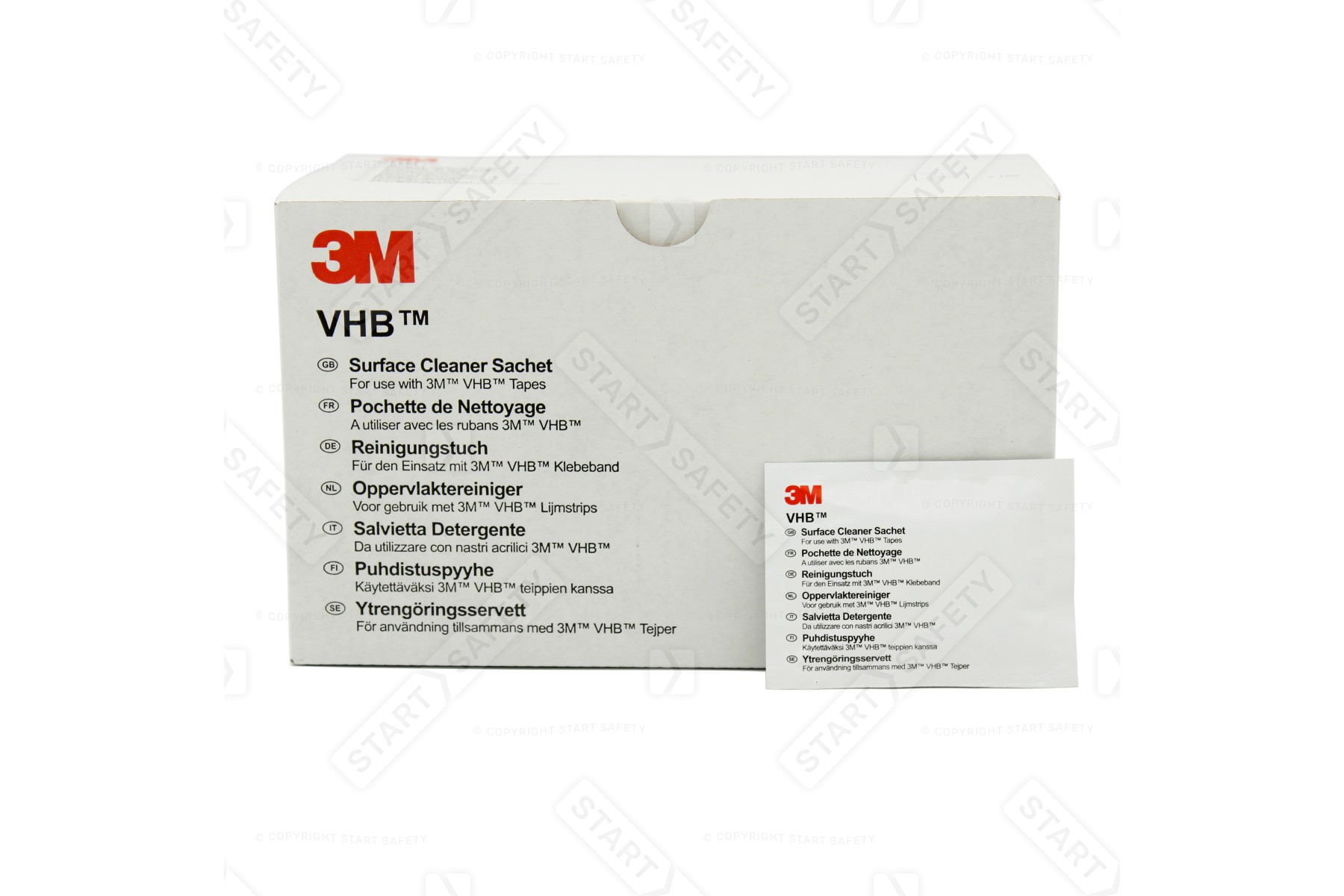 3M VHB Surface Cleaner, 100 sachets