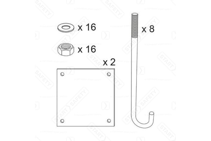 Pre-installation Kit For Procity Universal Swivel Height Restrictor