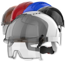JSP EVO VISTAlens Wheel Ratchet Safety Helmet Vented