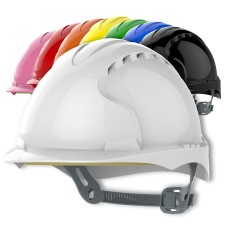 JSP EVO3 Safety Helmet Mid Peak Slip Ratchet Vented