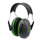 JSP Sonis 1 Moulded Headband Ear Defenders Grey/Green - SNR 27
