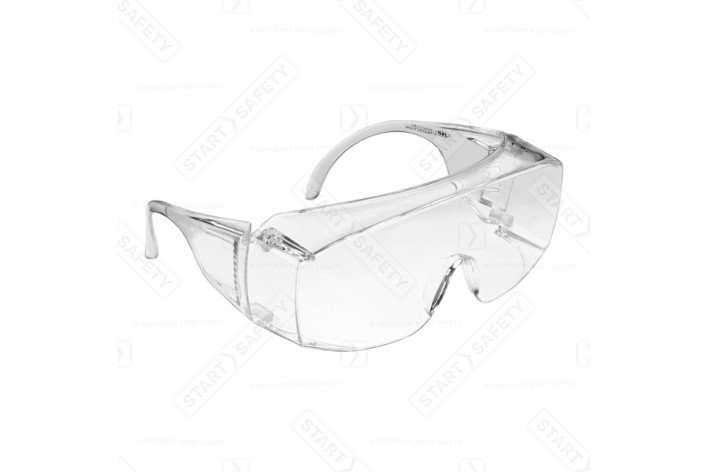 JSP M9300 Overspec Safety Glasses - Clear