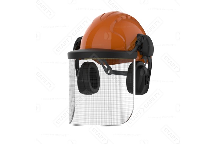 JSP EVO3 Helmet Slip Ratchet Mid Peak | Ear Defenders & Visor Included