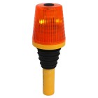 360D Traffic Cone Safety Lamp LED Flashing - AA Battery Powered