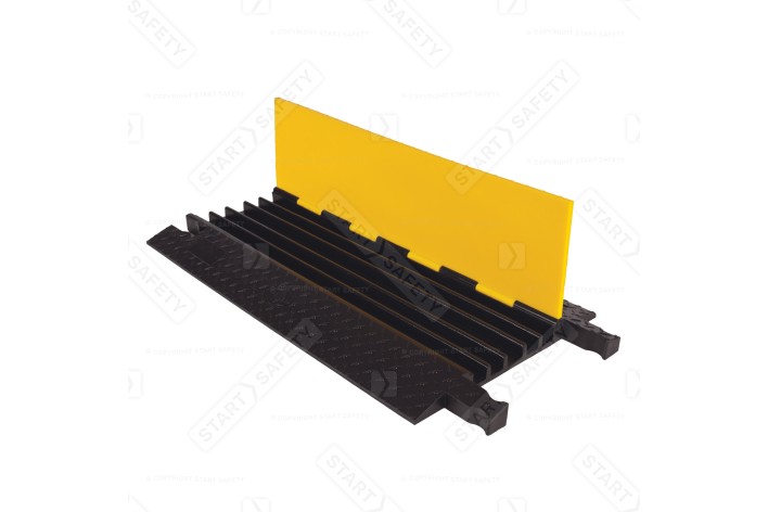 5 Channel Yellow Jacket Cable Protector Ramp YJ5-125