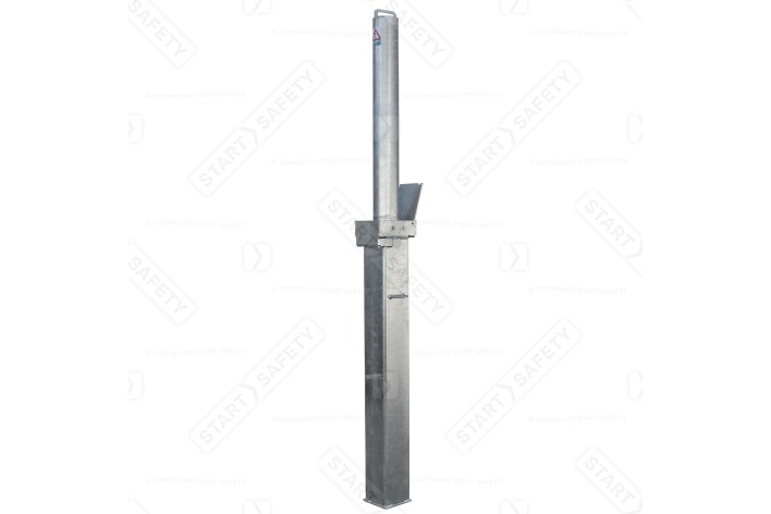 Retractable Parking Post With Integral Lock 900mm Multiple Sizes