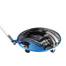 Vision Inspection Mirror With Castor Wheels & Telescopic Handle