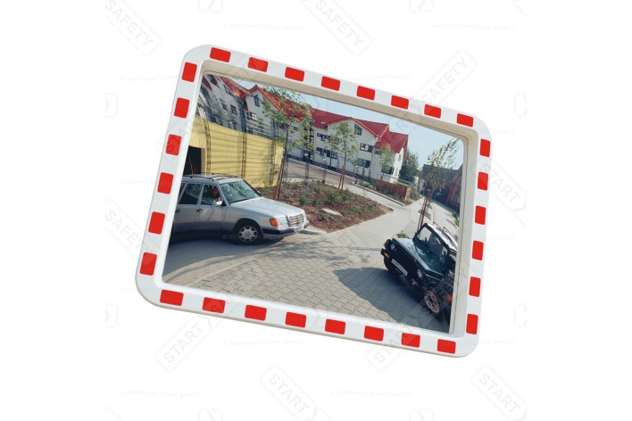 View Minder Traffic Mirror With Post Mounting Bracket