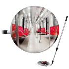 Inspection Mirror | Telescopic Option with LED Light | Vialux