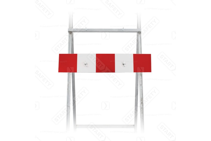 7105 Road Closed Barrier for Quick Fit Sign Mounting (face only)