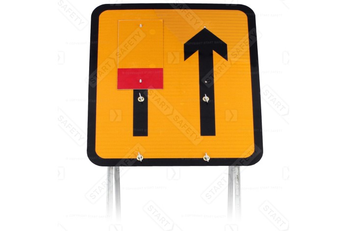 2 Lane Wicket Sign GRP | Diagram 7202 (face only)