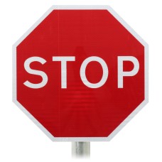 STOP Sign, Post Mounted Diagram 601.1 R2/RA2
