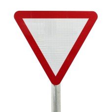 Junction Ahead Post Mounted Sign- Diagram 501 R2/RA2 (Face Only)