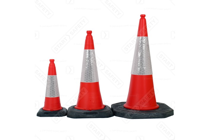 JSP Orange / Red Dominator Cones - Multiple Sizes