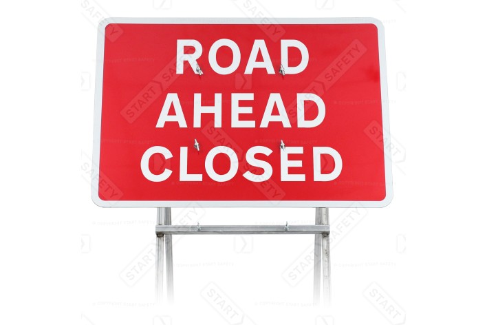 Road Ahead Closure Sign | Diagram 7010.1 (face only)
