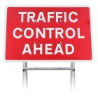 Traffic Control Ahead Sign Diagram 7010.1 |Quick Fit (face only) | 1050x750mm