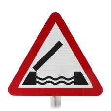 Opening Or Swing Bridge Sign Post Mount- 529 R2/RA2 (Face Only)