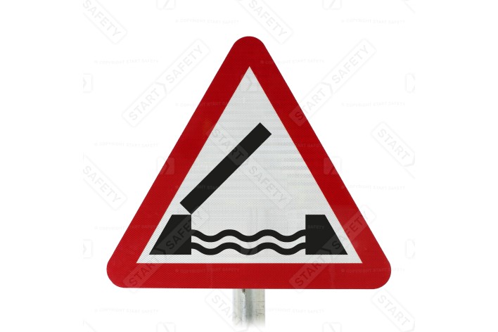 Swing Bridge Sign Face Post Mounted 529, (Face Only)