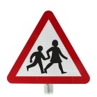 Caution Children Crossing Road Sign - 545 R2/RA2 (Face Only)