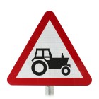 Agricultural Vehicles Post Mount Sign- 553.1 R2/RA2 (Face Only)