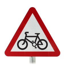 Cycle Route Sign Post Mounted - Diagram 950 R2/RA2 (Face Only)