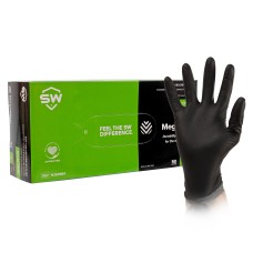 SW MegaMan Gloves Heavy Duty Powder Free Nitrile Gloves (25 Pair Pack)