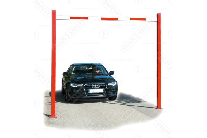 Free Standing Car Park Height Restriction Barrier