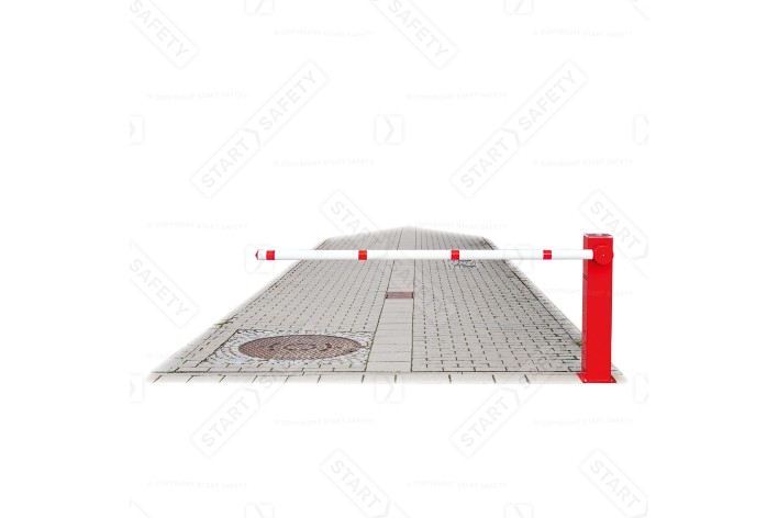 Car Park Access Control Barrier | Solar Remote Controlled Boom