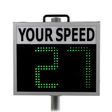 SID Vario Vehicle Activated Sign With Speed & Message Displays